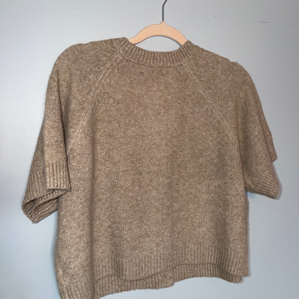 Universal Thread Tan Knit Button-Down Cardigan Sw… - image 3